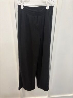 Violet Skye girls black sweatpants wide leg girls L